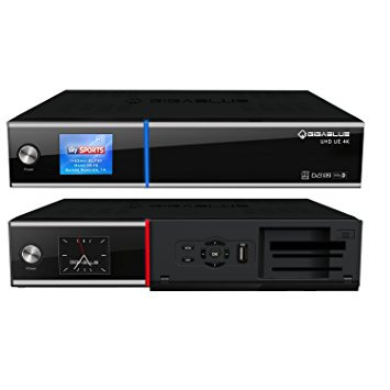 GigaBlue UHD UE 4K + Single DVB-S2x Tuner v.2